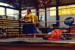 Cholitas wrestling