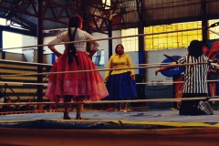 Cholitas wrestling